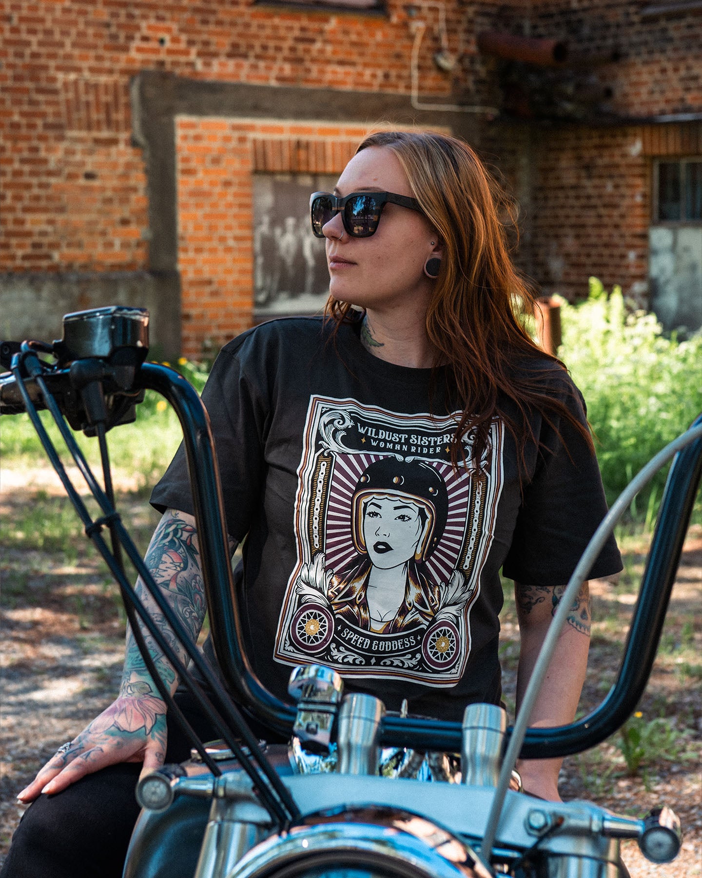 T-paita - Woman Rider