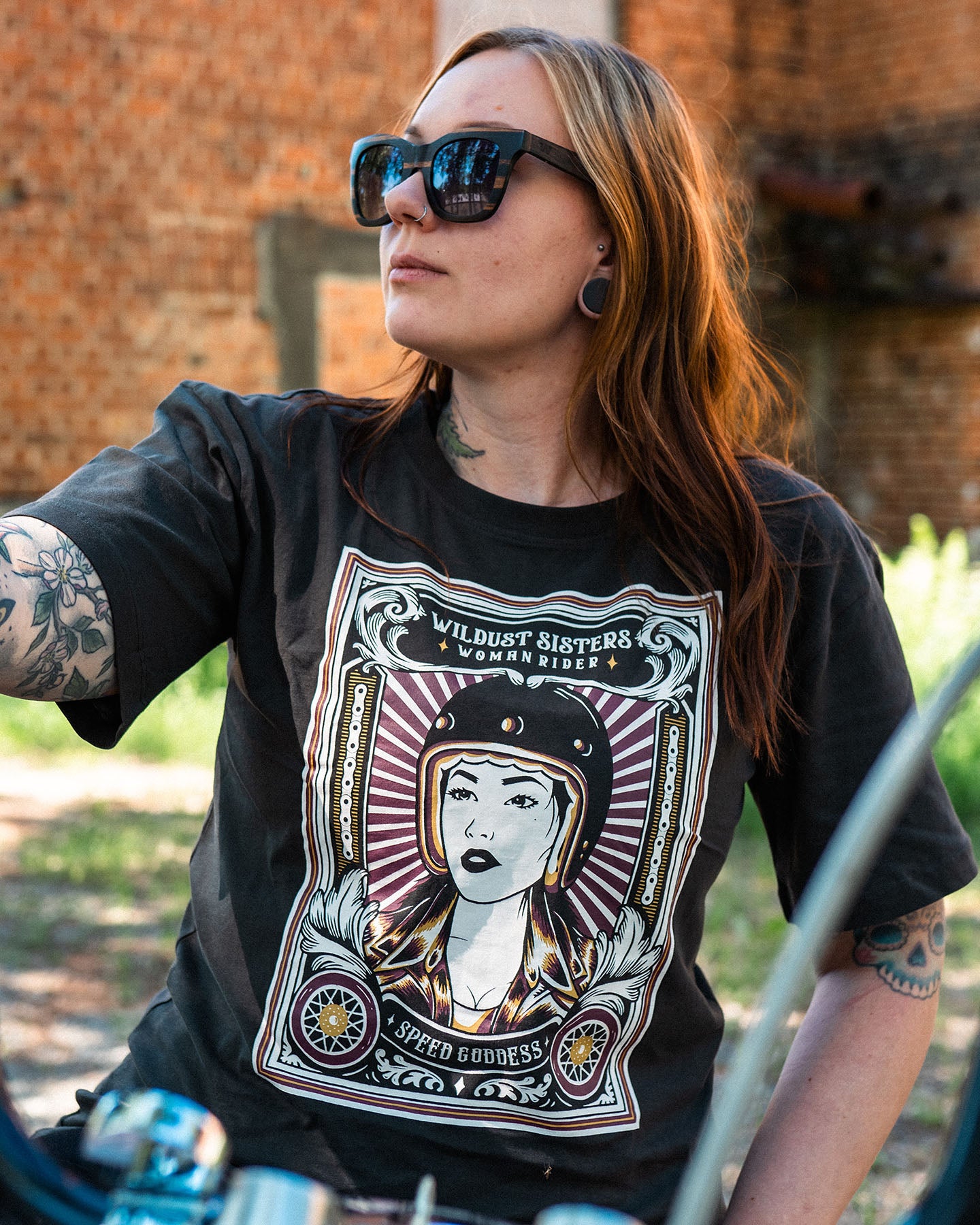 T-paita - Woman Rider
